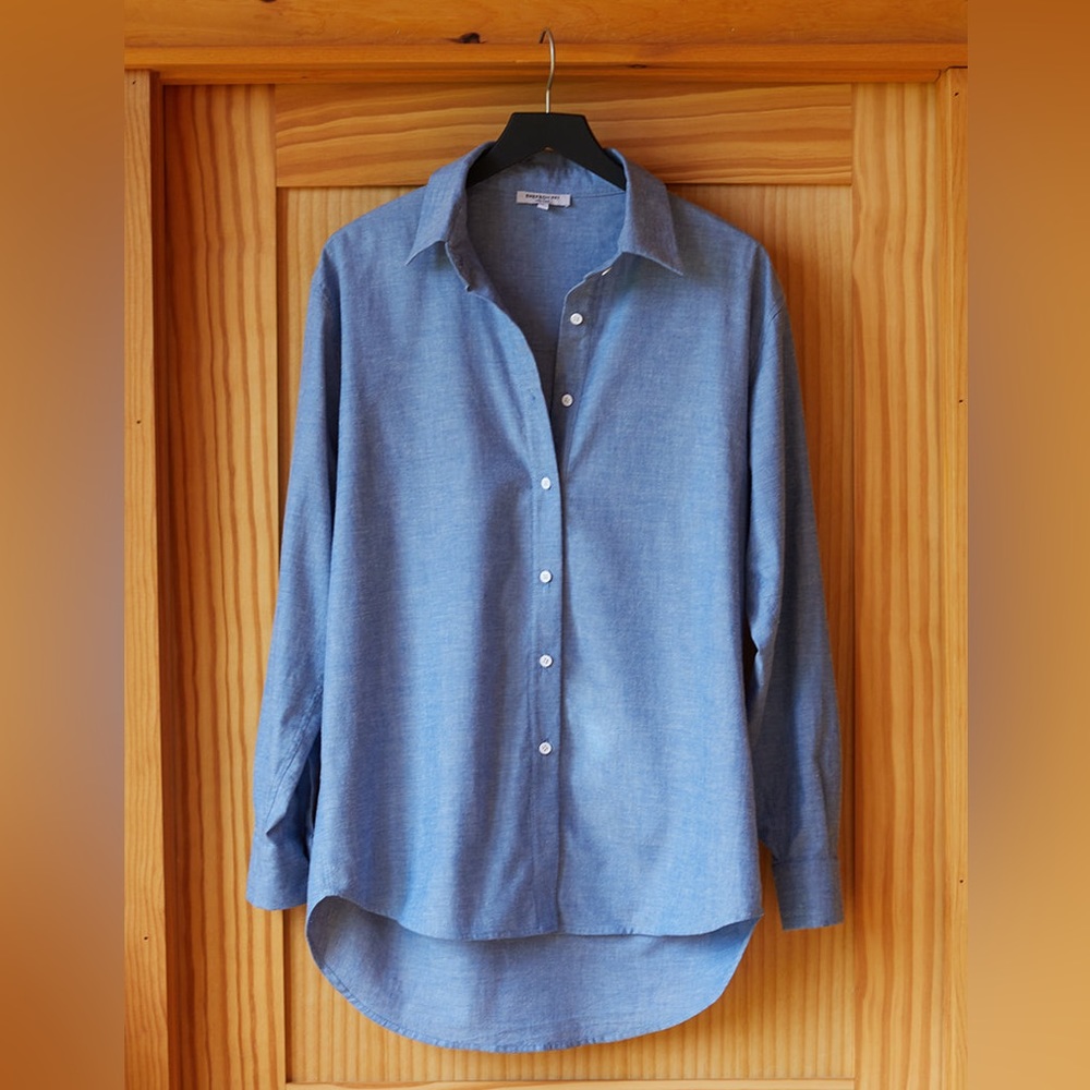 Emerson Fry Oversized Chambray Button Down, S (EUC)